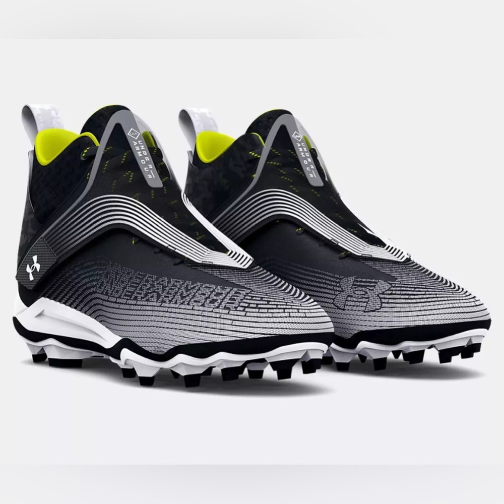 NEW Under Armour Men's Sz‎ 12 UA Highlight Hammer MC Football Cleats 3025085-001